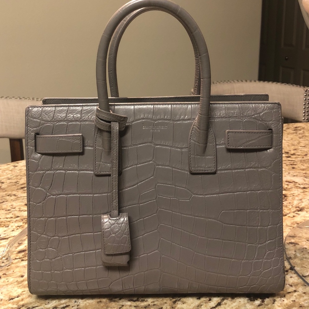 Yves Saint Laurent Sac De Jour Croc